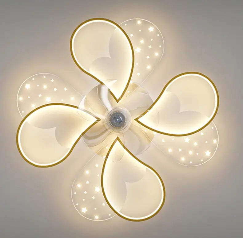 Nordic-Inspired Ceiling Fan Light Lamp - Ideal for Bedroom