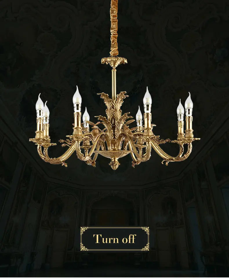 Versailles Royale - European Rococo Lighting Fixture Classic