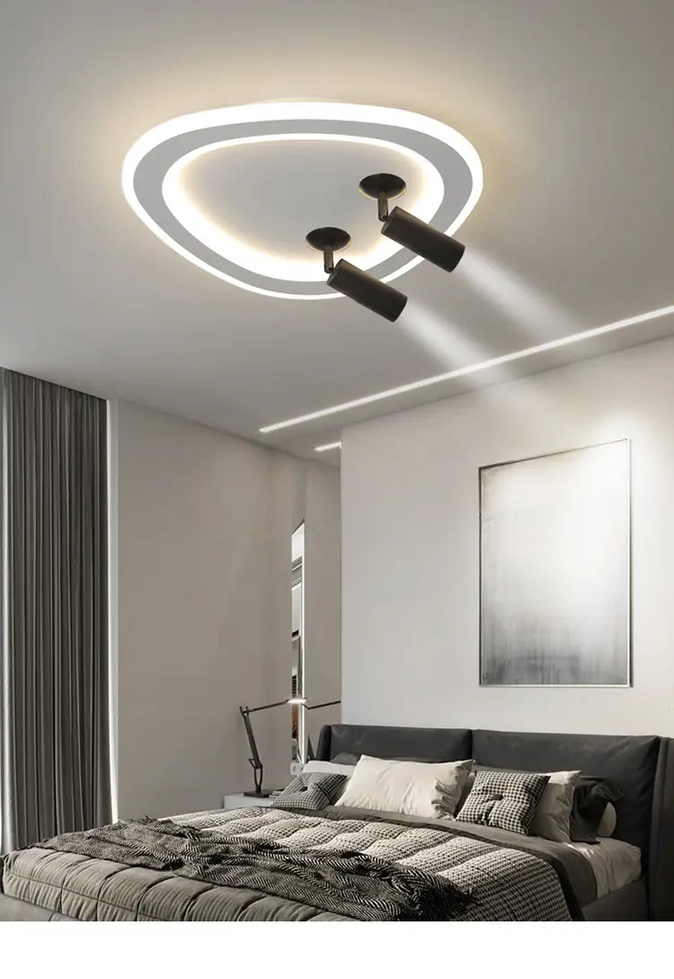 Modern Led Chandelier Lights Simple Lighting For Living