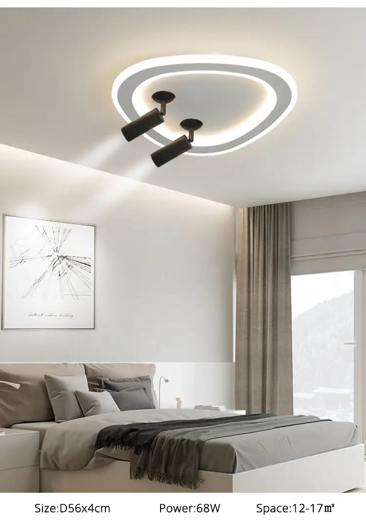 Modern Led Chandelier Lights Simple Lighting For Living