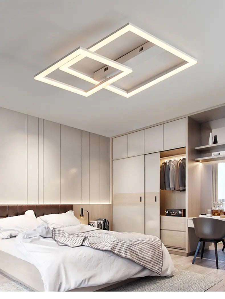 New Led Flush Mount Ceiling Light Home Modern Minimalist