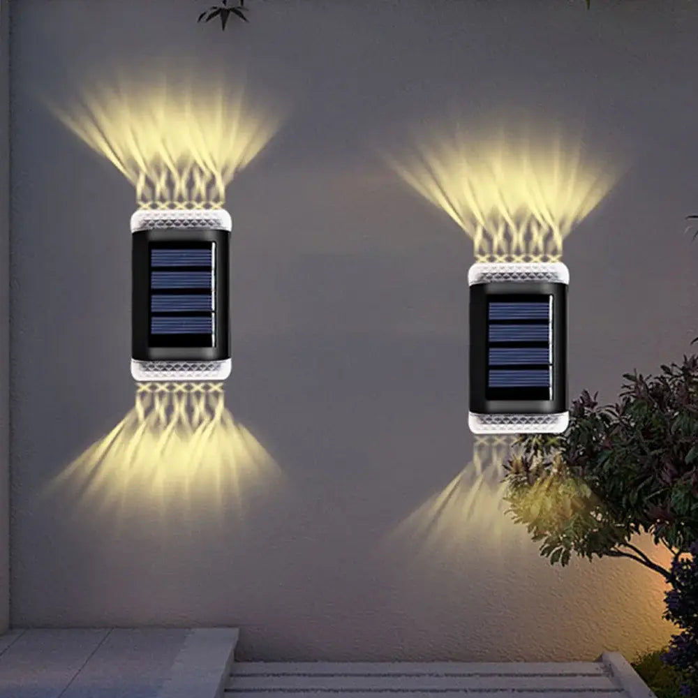 Solar Wall Light Outdoor Waterproof Balcony Wall Lights for