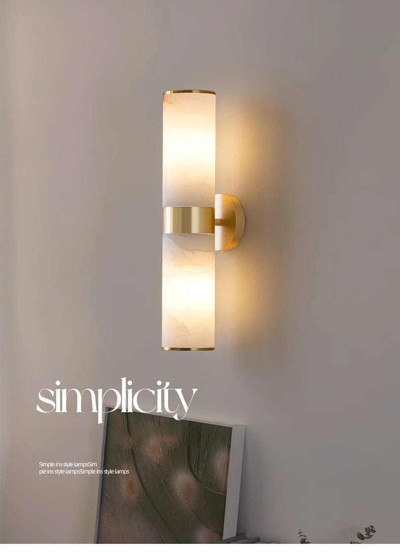 Modern Copper Wall Light For Living Room Decoration Sconce