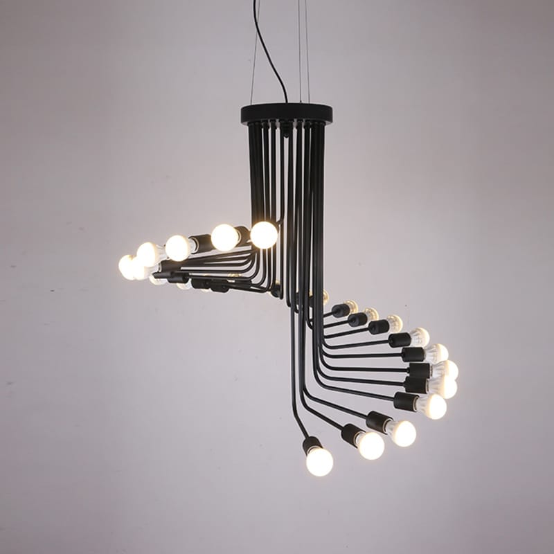 Nordic Industrial Retro Chandelier Simple Living Room Cafe