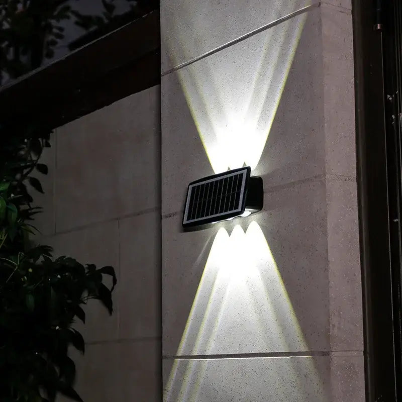 High Brightness Solar Wall Lamp Outdoor Waterproof Viewing