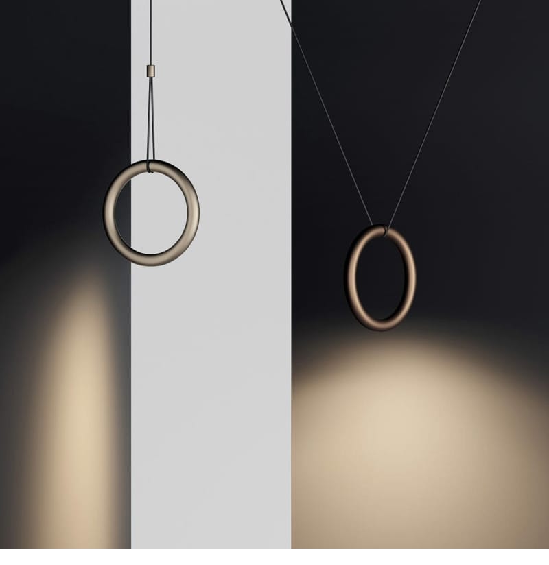 Nova - Modern LED Ring Circle Pendant Lamp for Restaurant,