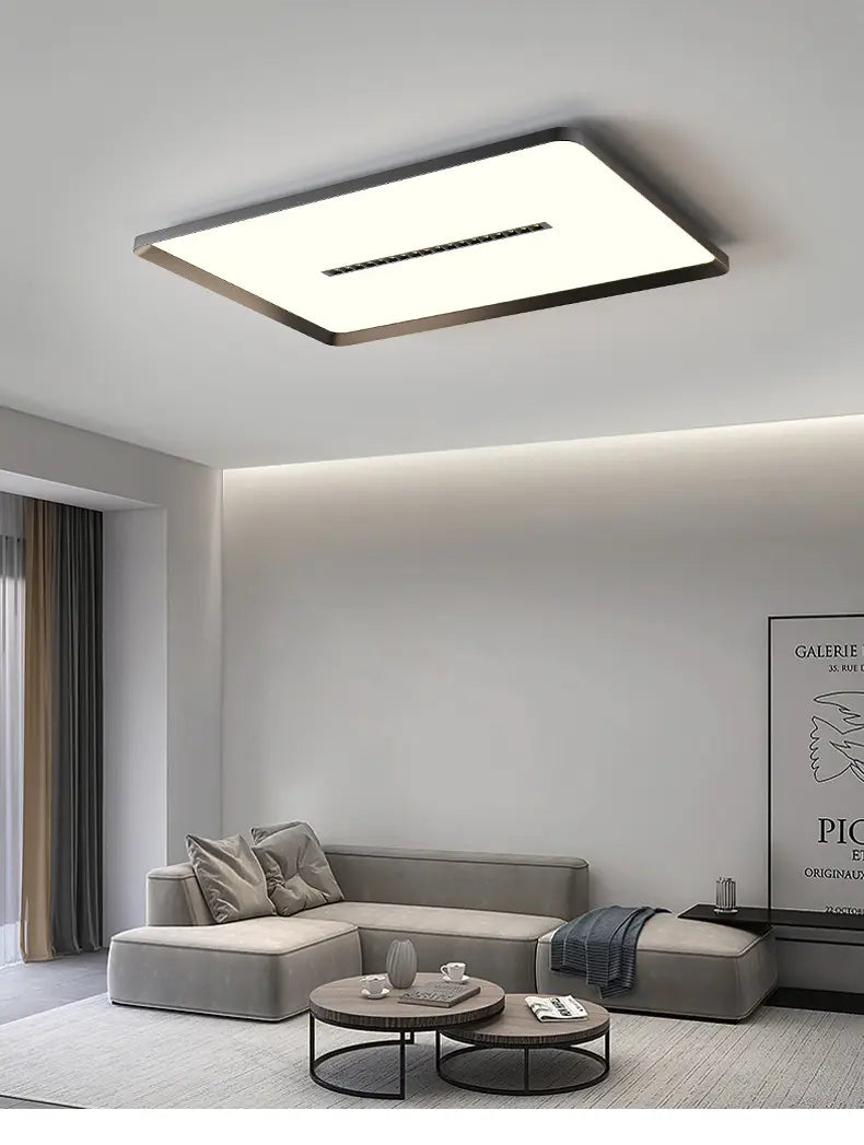 Rectangular Living Room Lamp LED Round Ceiling Lights Daquan