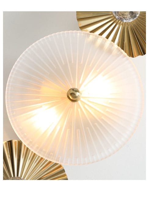 Modern Light Luxury Cylindrical Crystal Wall Lamp Living