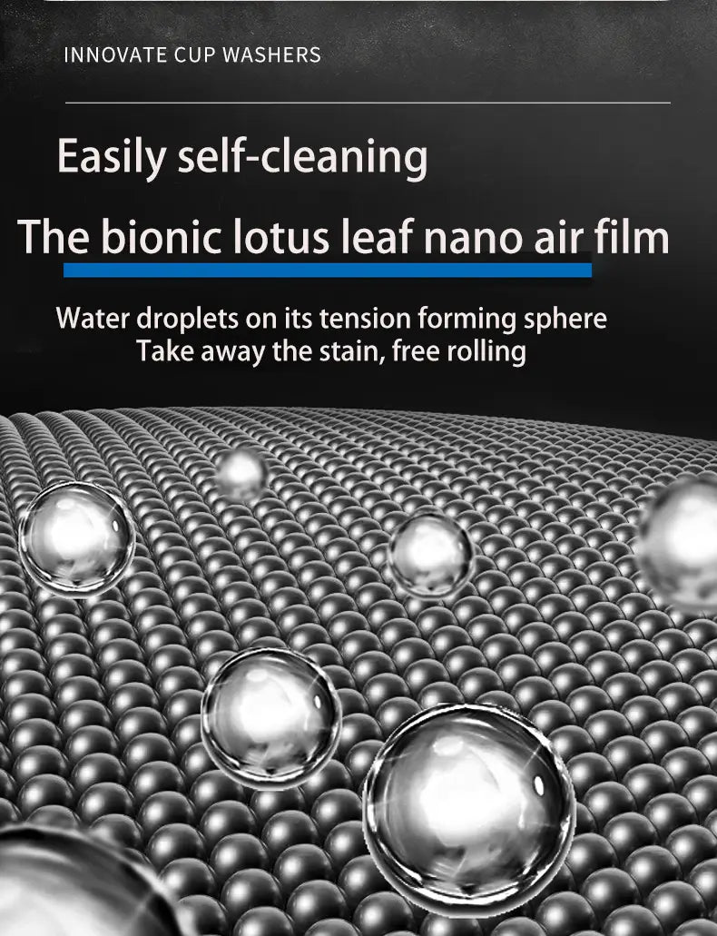 Black Nano Kitchen Sink 304 Stainless Steel Waterfall Sink