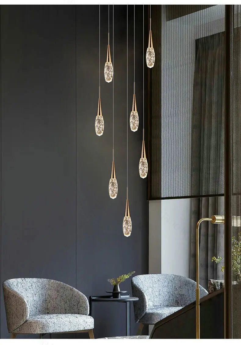 Diamond Crystal Chandelier Gold Interior Designer Living