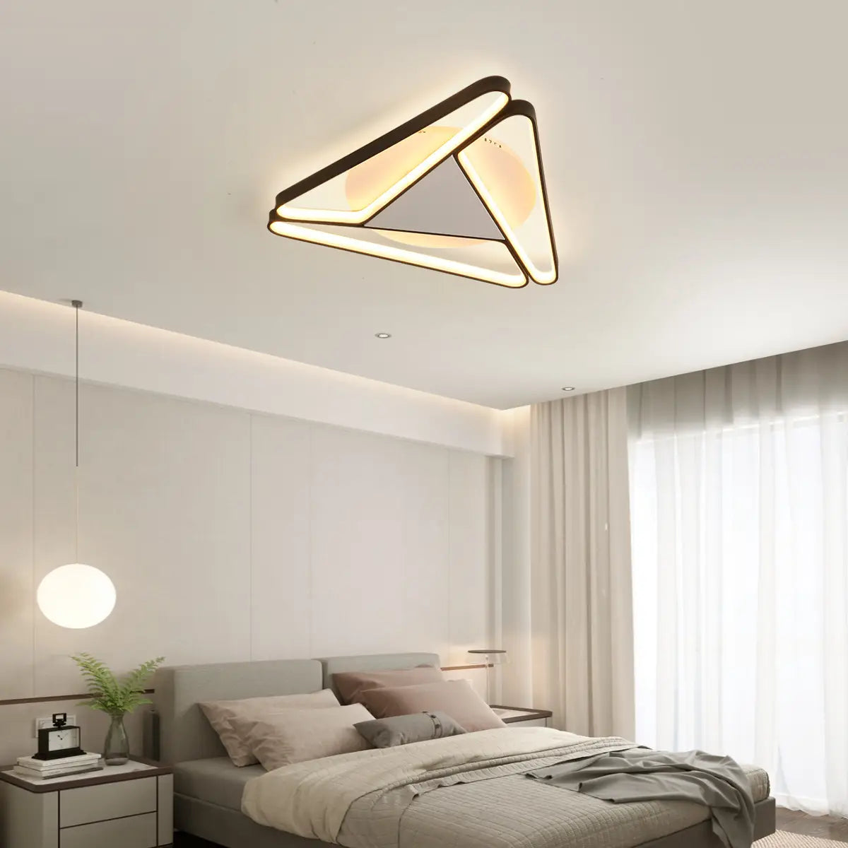 Modern led chandelier lighting for bedroom study room Living
