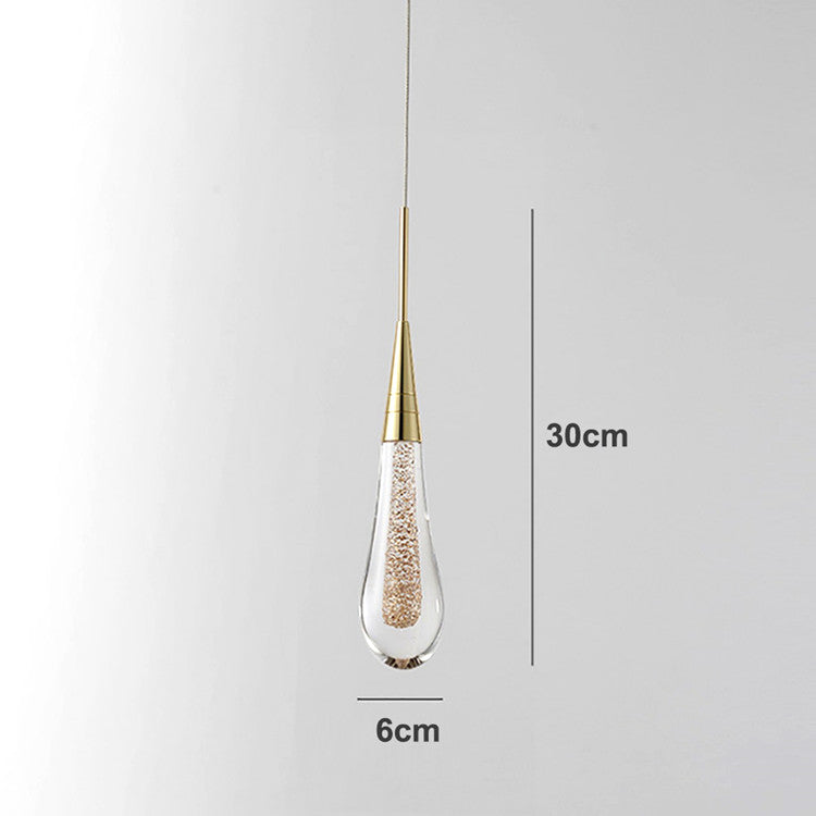 Modern Crystal led Chandelier Lighting Hanglamp Drop Light