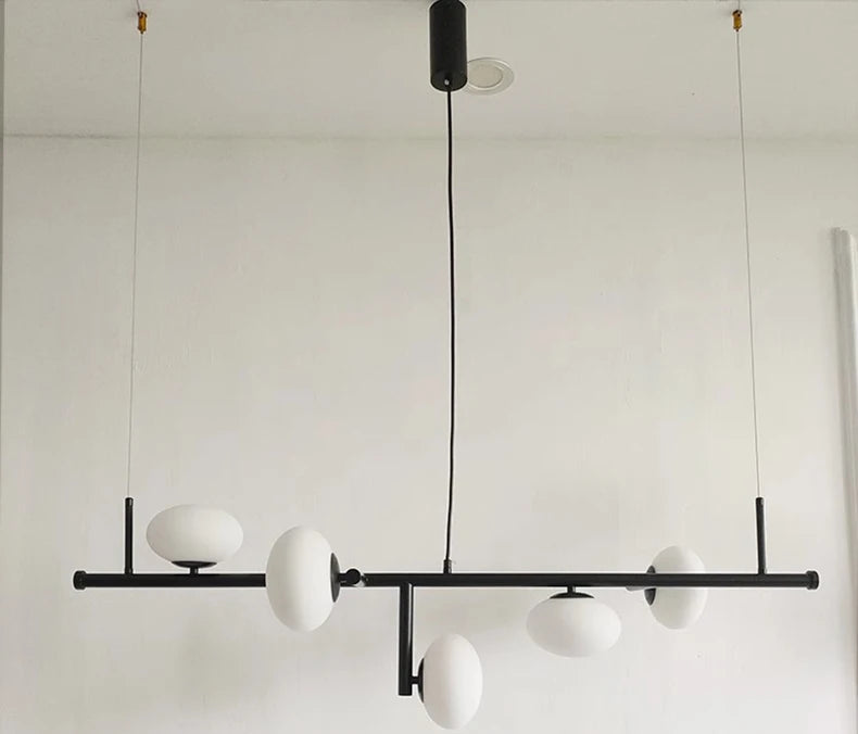 Modern Nordic Stair Chandelier: Elegant Lighting for Living,