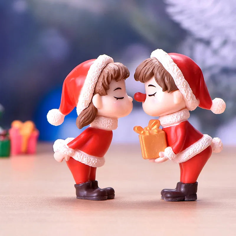 1pc Merry Christmas Couple Decorations For Home New Year