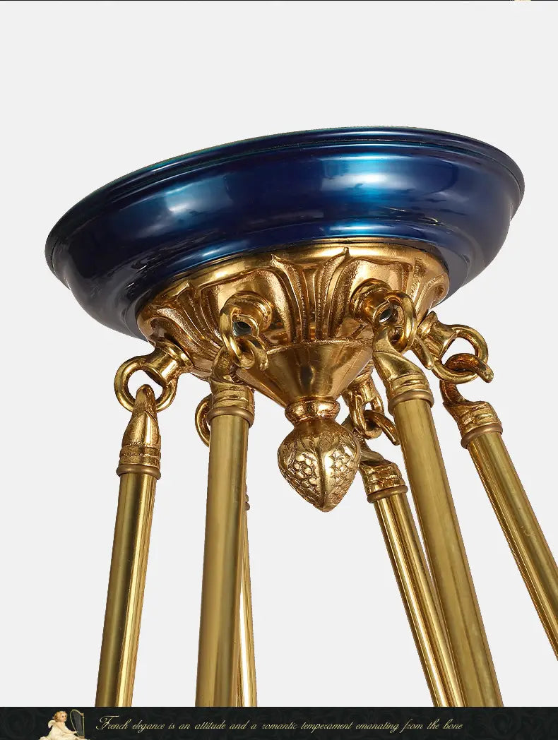 European Retro Decoration Candlestick Chandeliers French