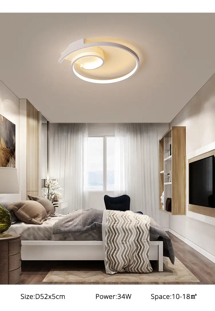 Modern LED Chandeliers Lamp For Bedroom Interior Dining