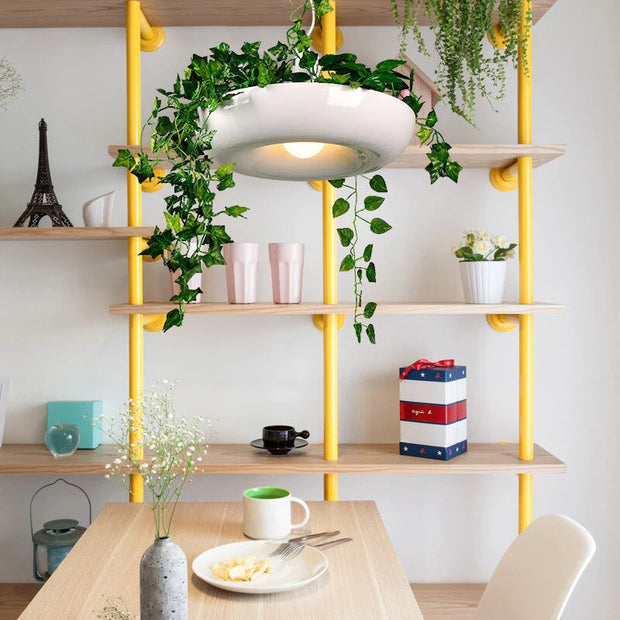 Nordic Aerial Flower Pot Pendant Light Study Creative Personality Bar Plant Potted Plants Babylon Restaurant Cafe Pendant Lamp