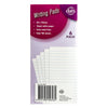 Paper Writing Pad 80x170mm 180 Sheets 70gsm Ruled 6 Pack