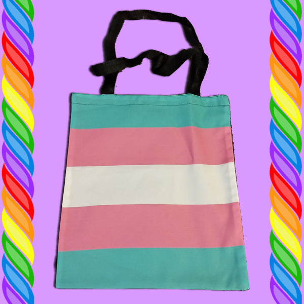 Handmade Gay Pride Flag Bag – Proiezioni Mentali Shop