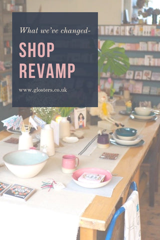 shop revamp, shop interior, shop display