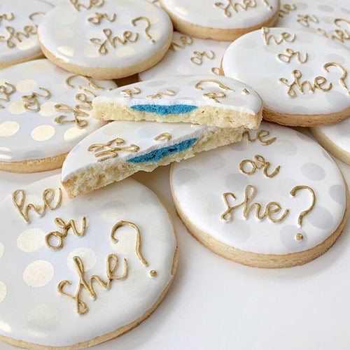Gender Reveal Cookies Baby Shower Gifts Order Online Now The Perfect Gift Dubai
