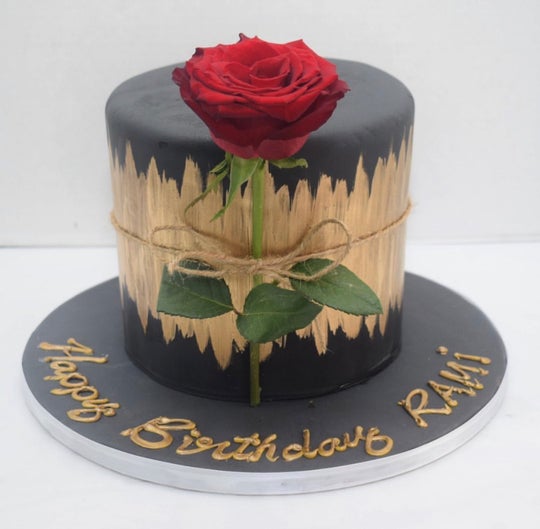 Présentoir gâteau, ensemble de 2 tailles, noir, doré, rose, rouge ou bleu 