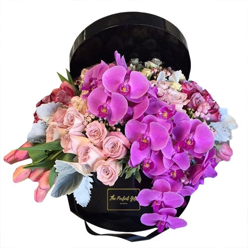 Lujosas orquídeas rosadas: envíe flores a los Emiratos Árabes Unidos ahora:  el regalo perfecto Dubai®