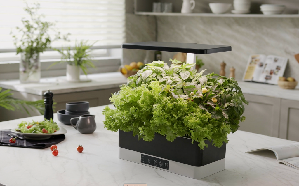 tabletop system garden small space saving hydroponics kitchen home