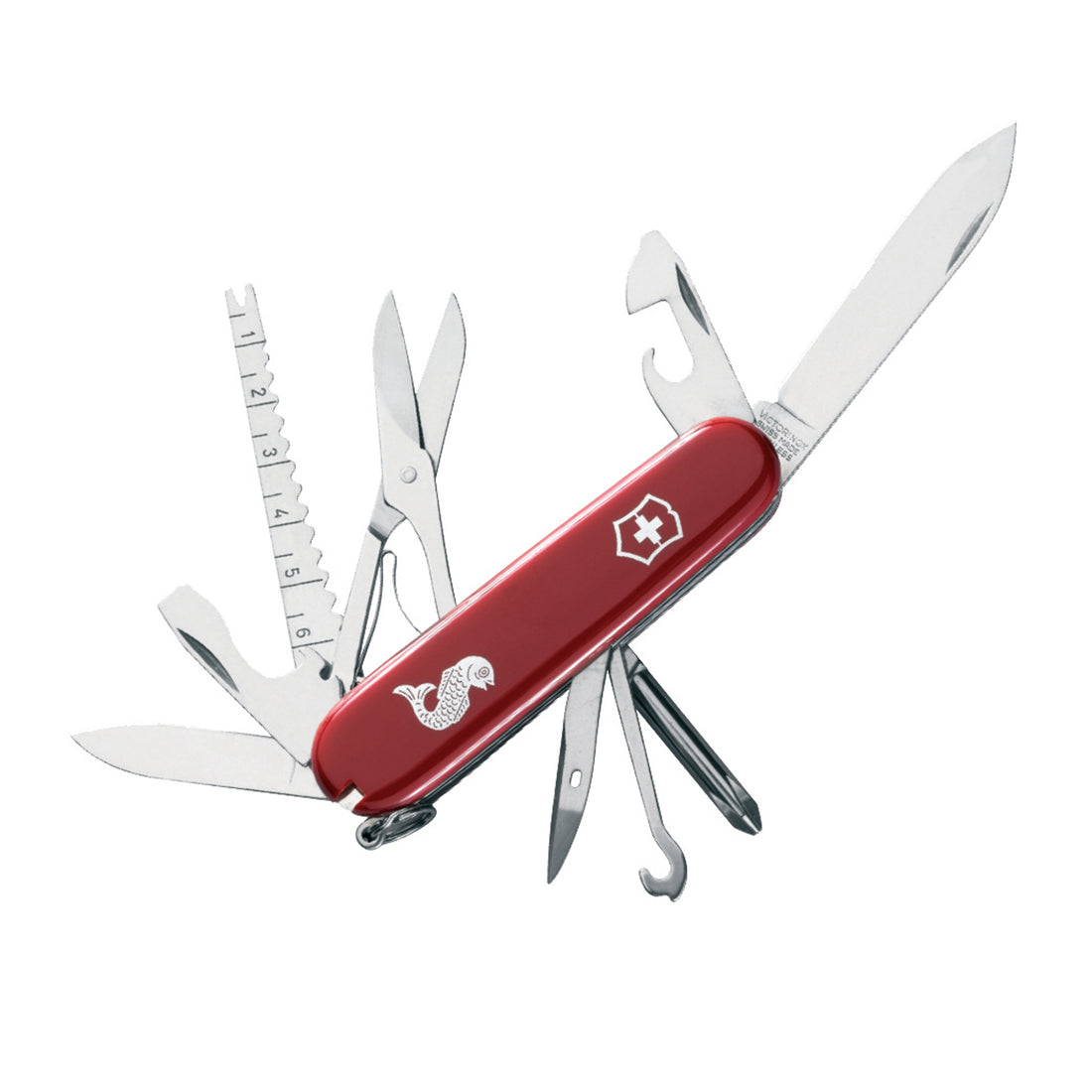 Victorinox SPORTSMAN Swiss army knife with keyring - 13 functions Genuine  Swiss