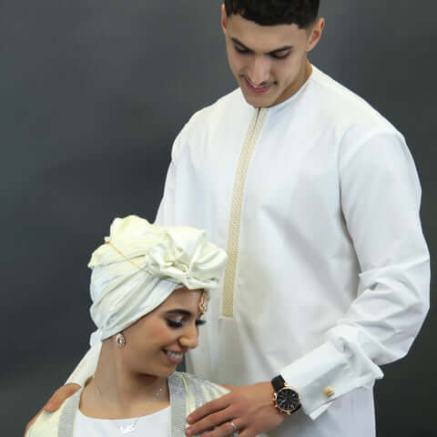 Le mariage en Qamis et abaya Ibn Musa