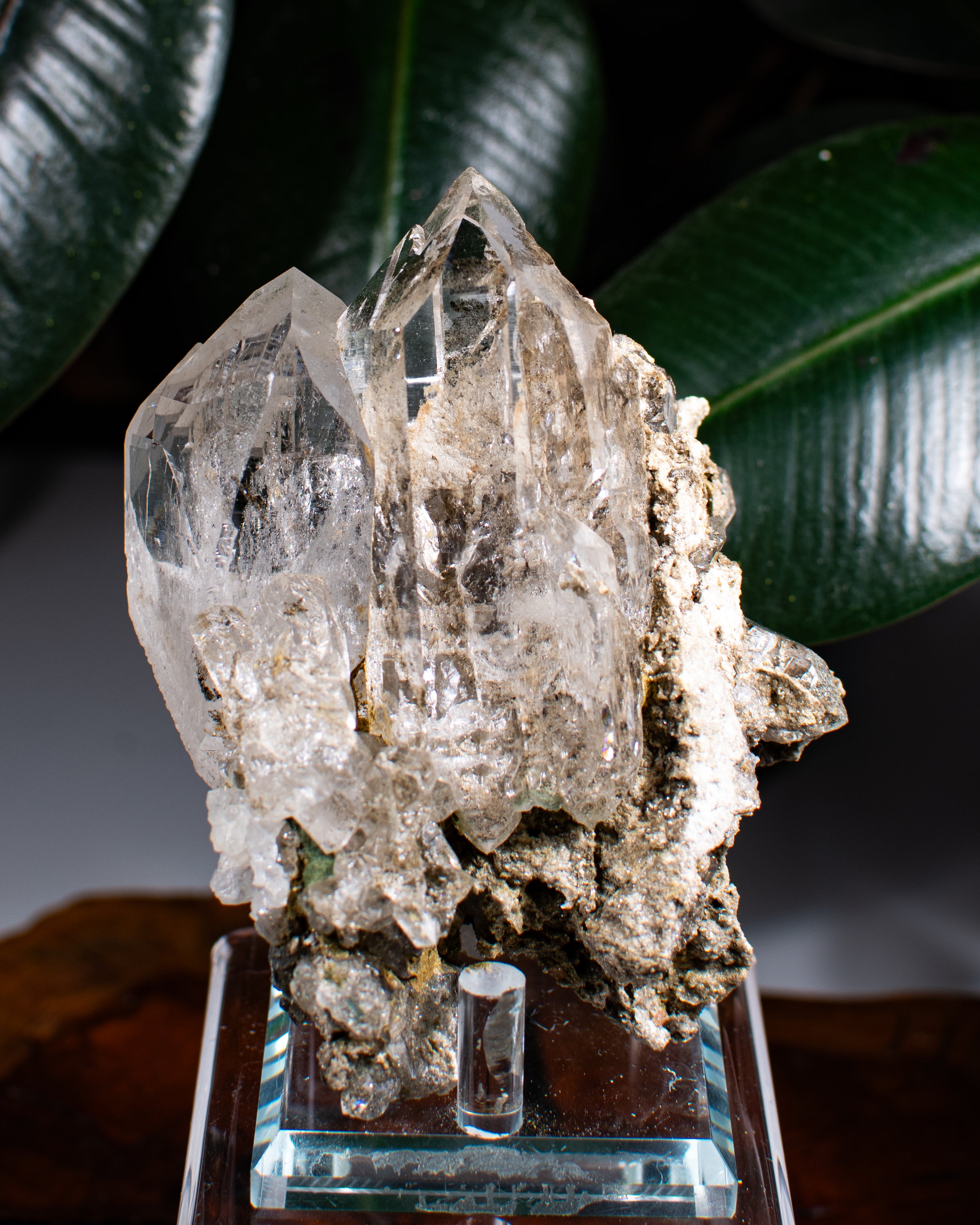 Himalayan Chlorite Quartz Cluster