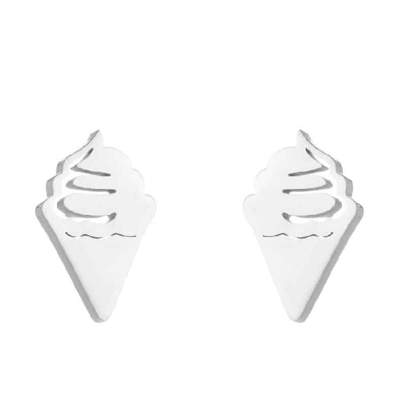Stainless Steel Stud Earrings - Free Shipping