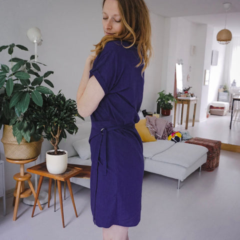 Tie dress PDF sewing pattern hack and alterations