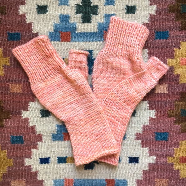 fingerless mittens knit purl soho arched mittens