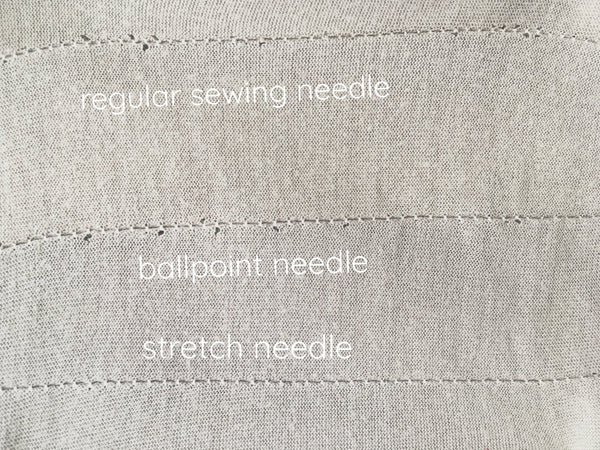 How To Sew Stretch Fabrics With A Normal Sewing Machine