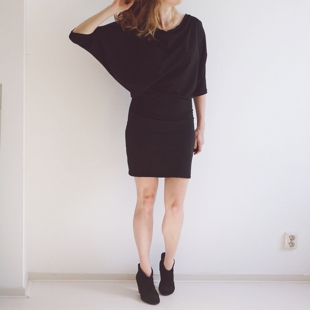 long sleeve dress top