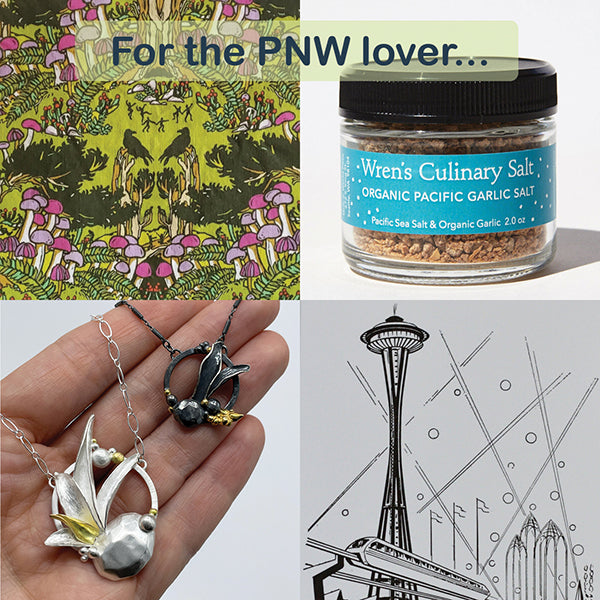 handcrafted gifts for the Pacific Northwest lover