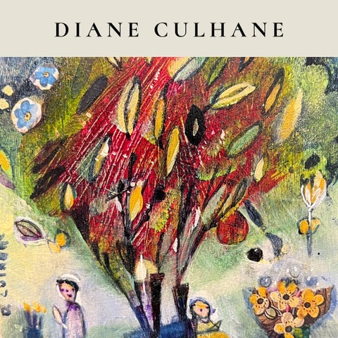 Diane Culhane red painting