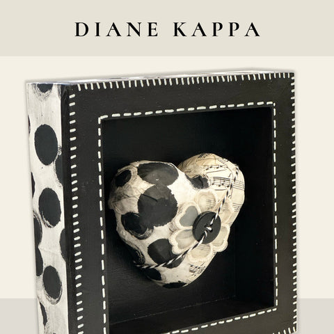 Diane Kappa sculptural heart box