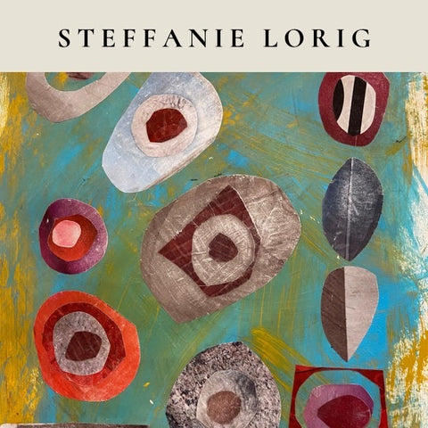 Steffanie Loric circles painting