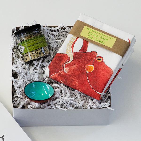 culinary gift for the mom who loves to cook made of art by 3 Seattle artists
