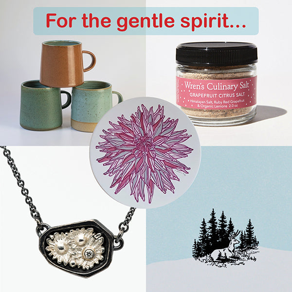 handcrafted gifts for the gentle spirit, handmade in Seattle and available at CG open studio