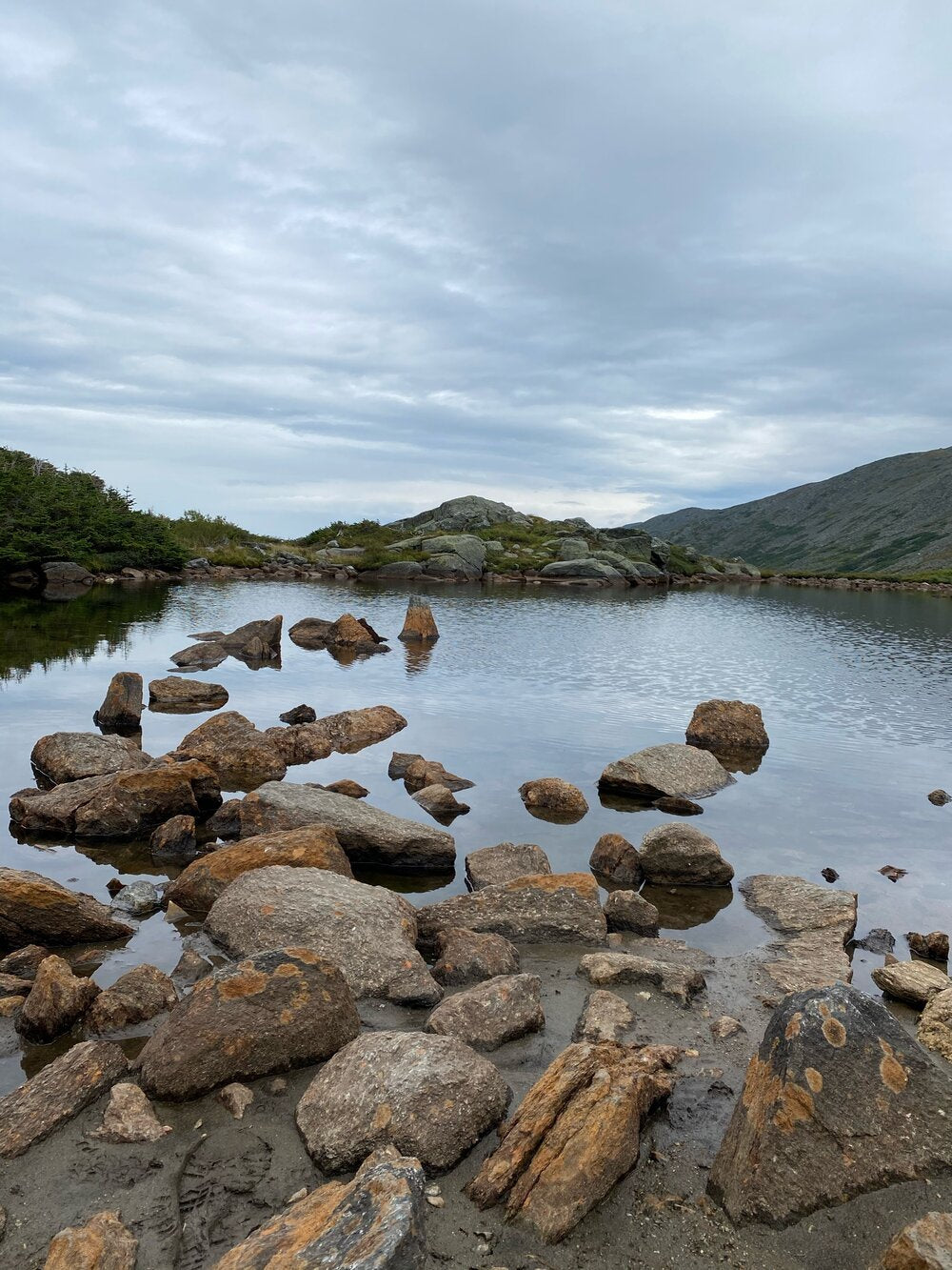 Lakes of the Clouds, between Mt Washington and Mt Monroe