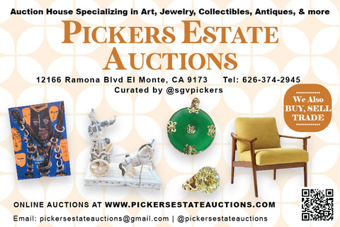 Pickers Estate Auctions Grand Opening Flyer 1