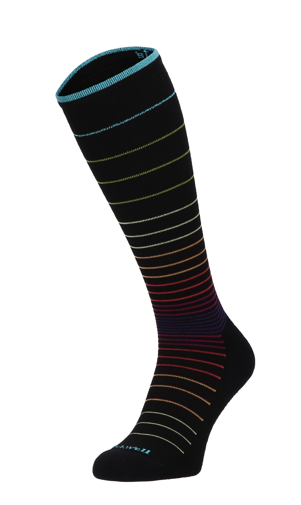 Sockwell Compressiesok Dames Circulator Zwart  Stretch