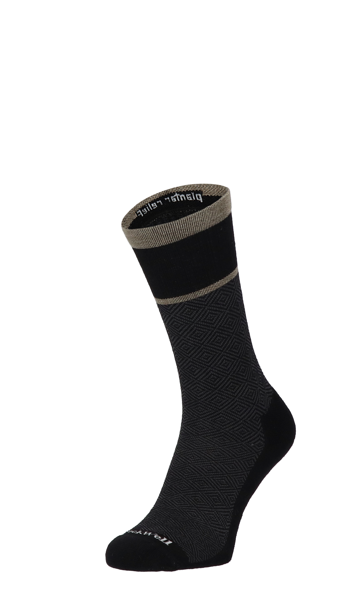 Sockwell Hielspoor sokken Heren Plantar Cush Zwart  Stretch