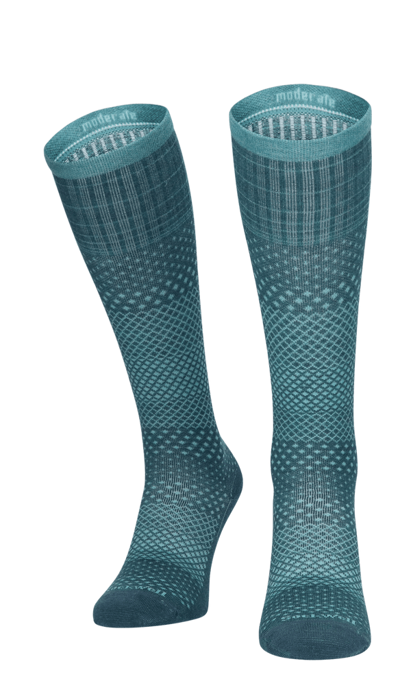 gesprek smeren Gevaar Micro Grade Dames Compressiesok Blauw SW36W.625 | Sockwell