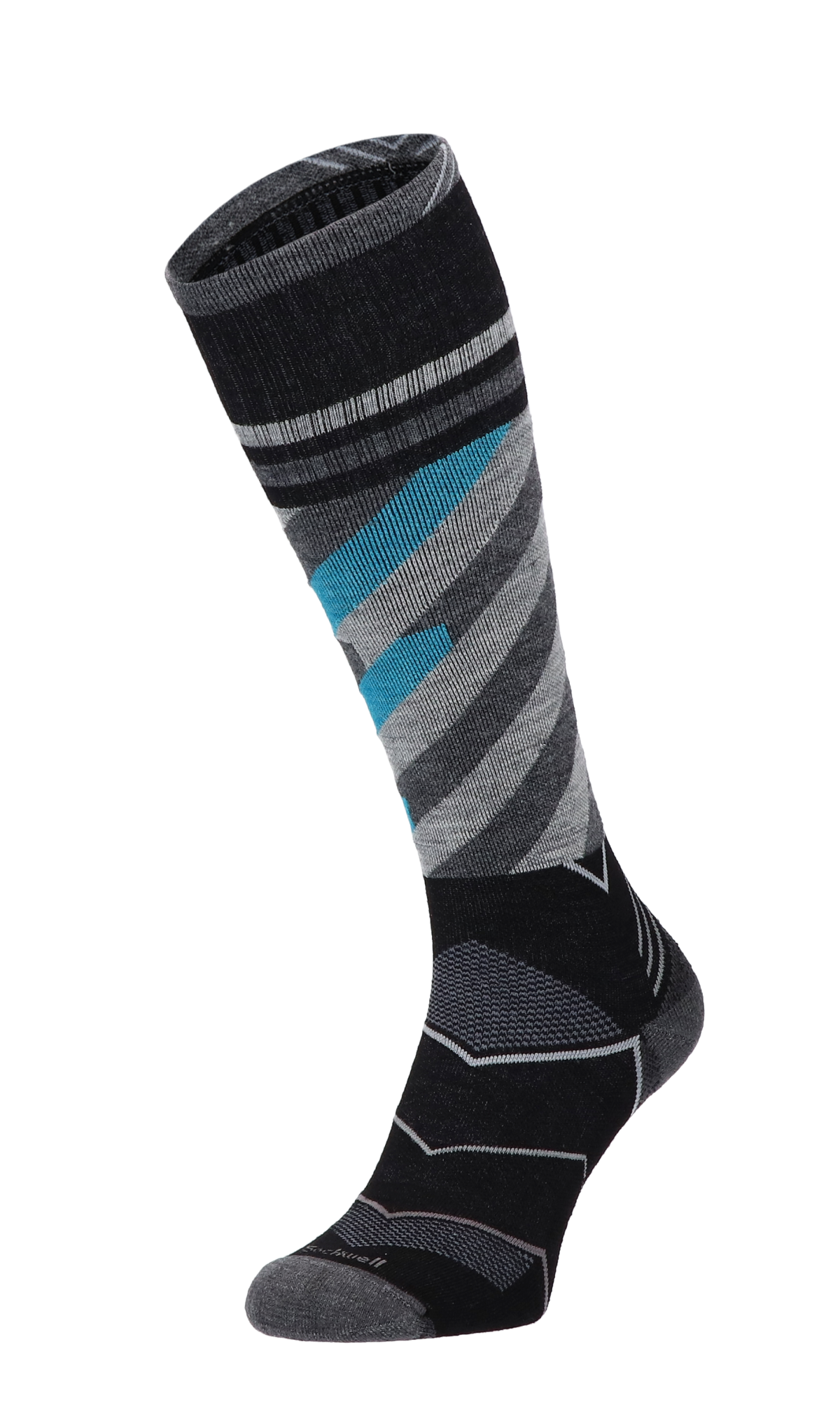 Sockwell Sportsokken Dames Cyclone Zwart  Stretch