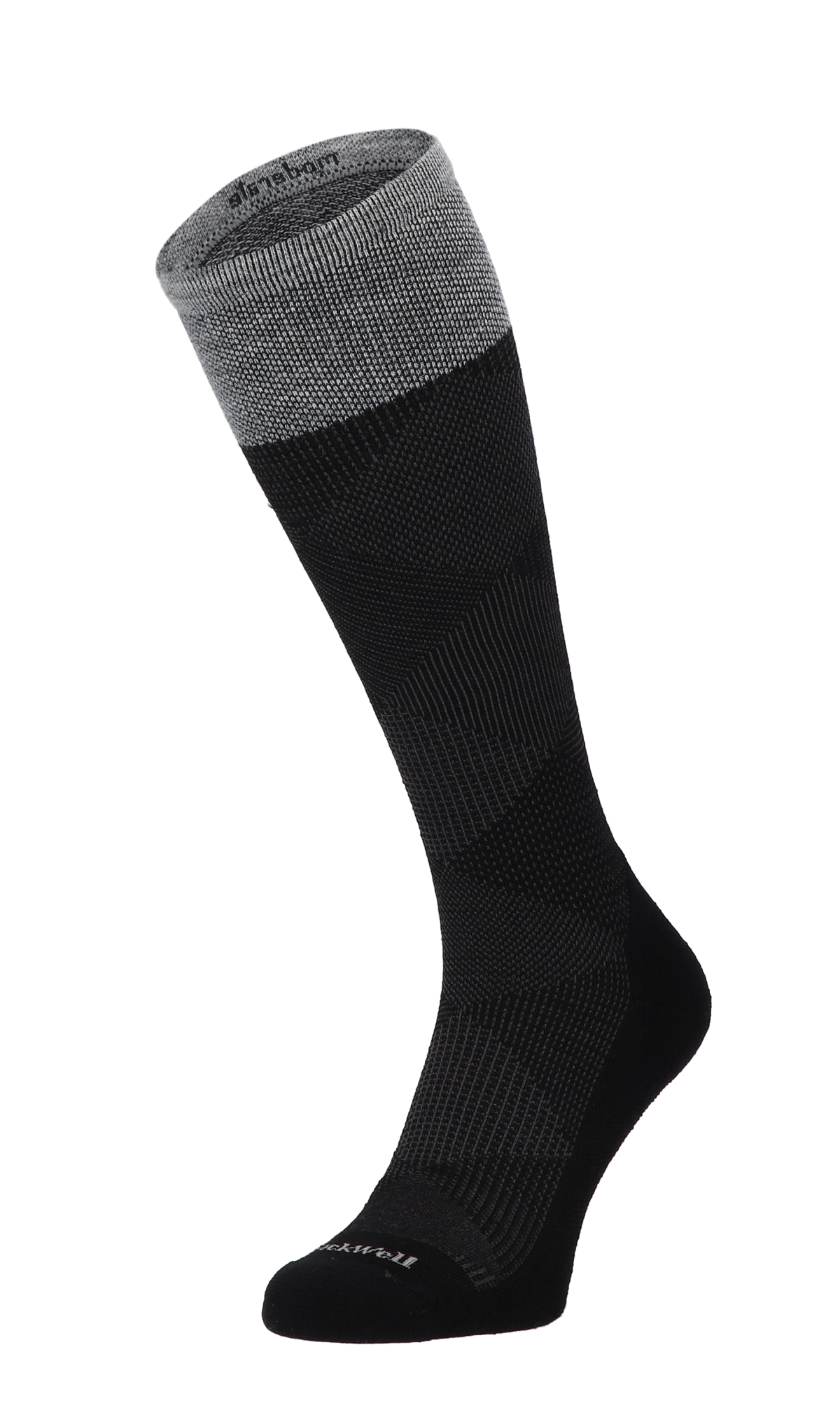 Sockwell Compressiesok Heren Diamond Dandy Zwart  Stretch