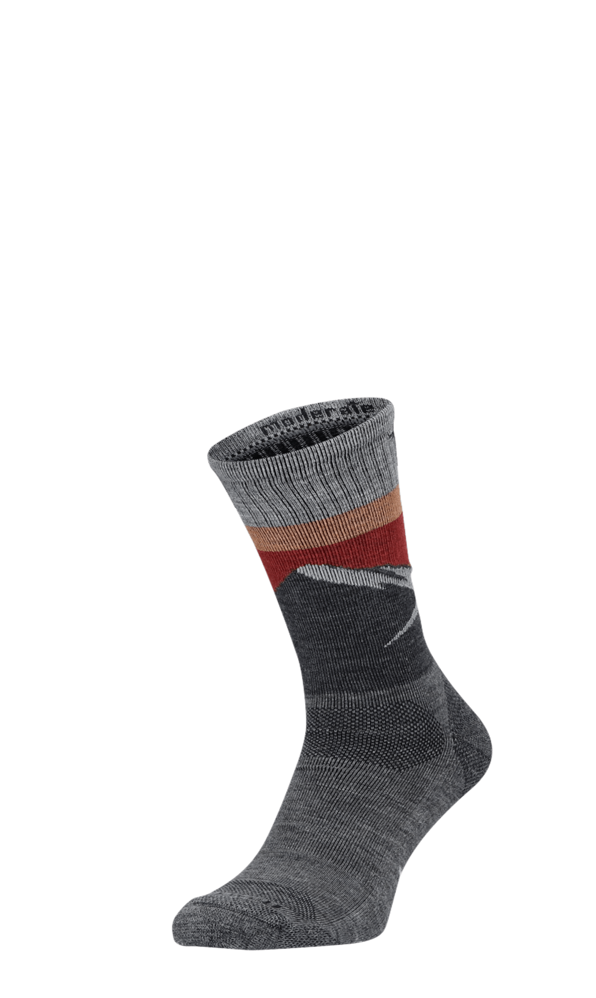 Sockwell Wandelsokken Heren Modern Mountain Grijs  Stretch